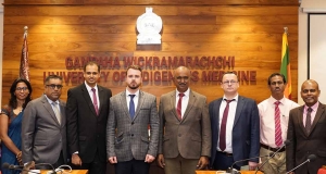 MoU Signing Ceremony : Signed MoU with Gomel State Medical University (GSMU, Belarus)